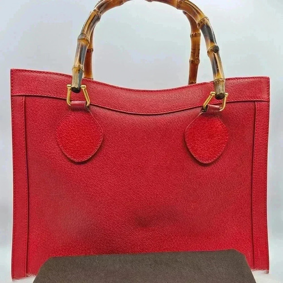 Gucci Handbags - Gucci Diana Bamboo  Handle Tote